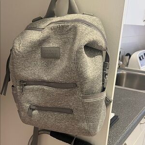 Dagne Dover Heather Gray  Backpack